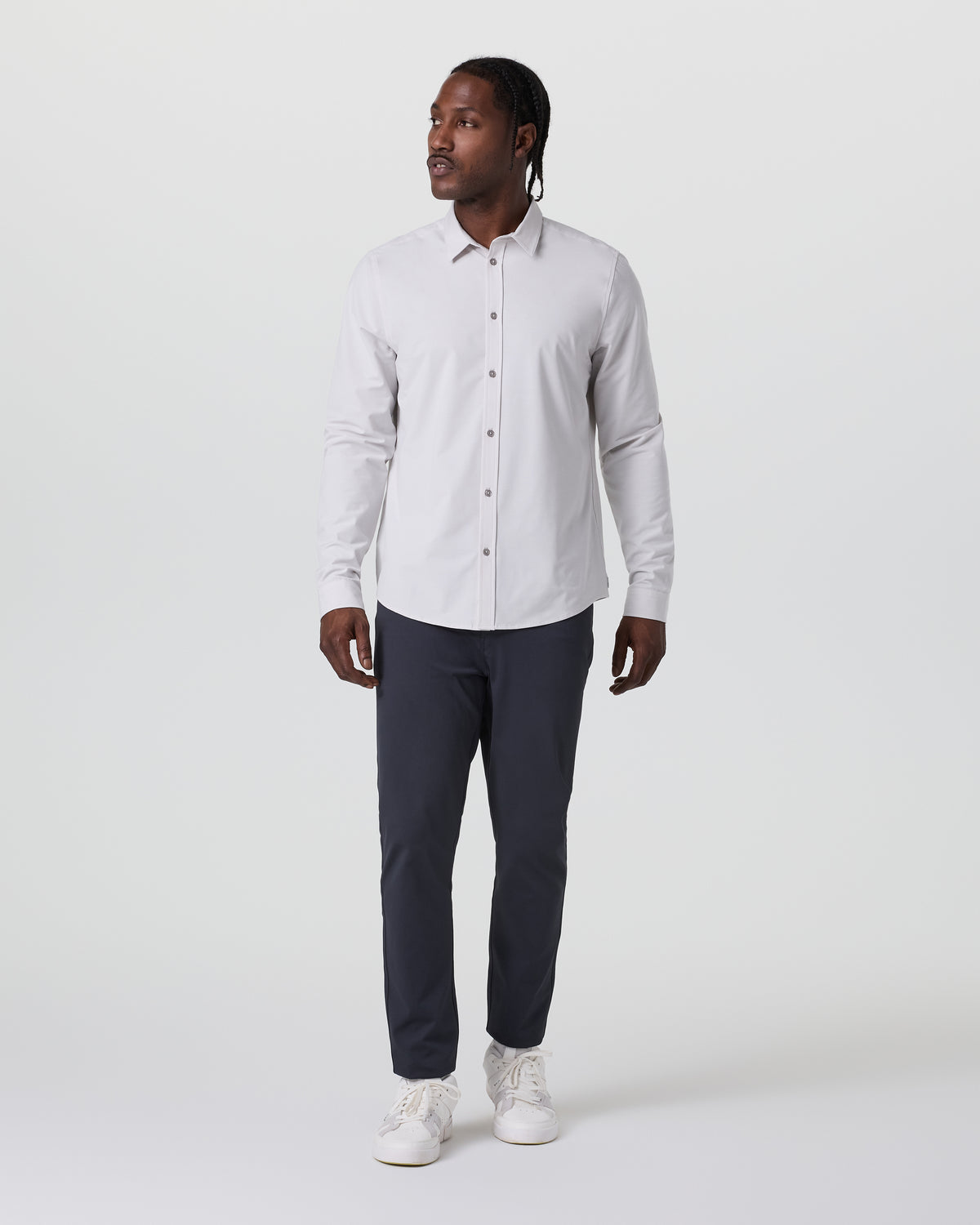 MetaTwill Pant Athletic Slim 32" Navy | Vuori Clothing