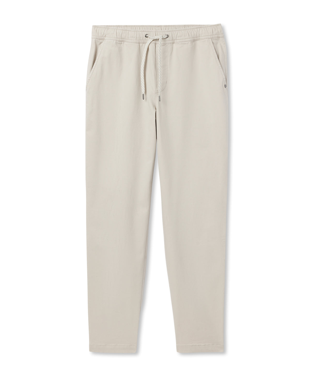 Fletcher Elastic Waist Pant Athletic Slim Fit 30" Oatmeal | Vuori