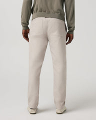 Men's Cascade Elastic Waist Trouser Classic Fit 30" Pewter | Vuori On sale