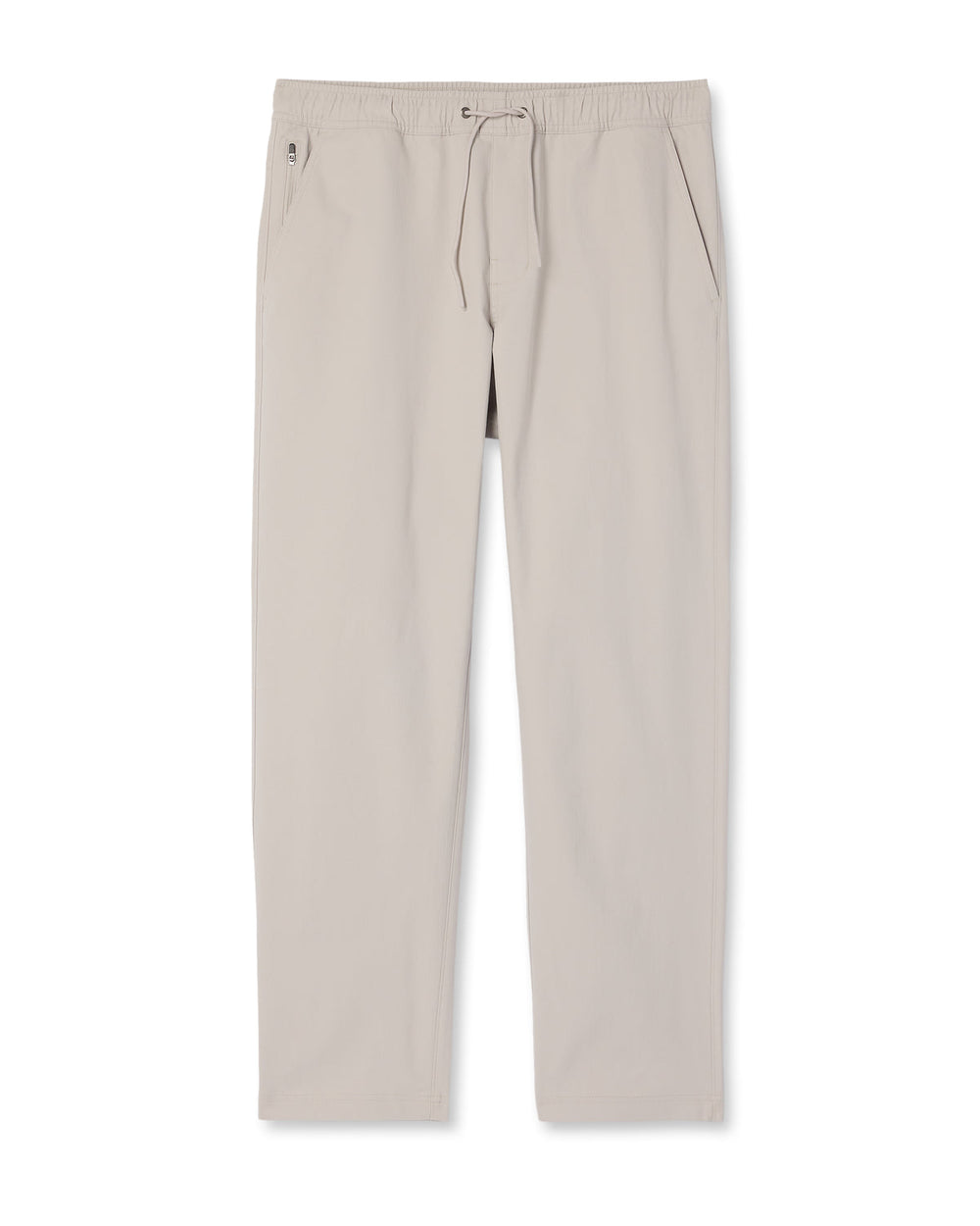 Men's Cascade Elastic Waist Trouser Classic Fit 30" Pewter | Vuori On sale