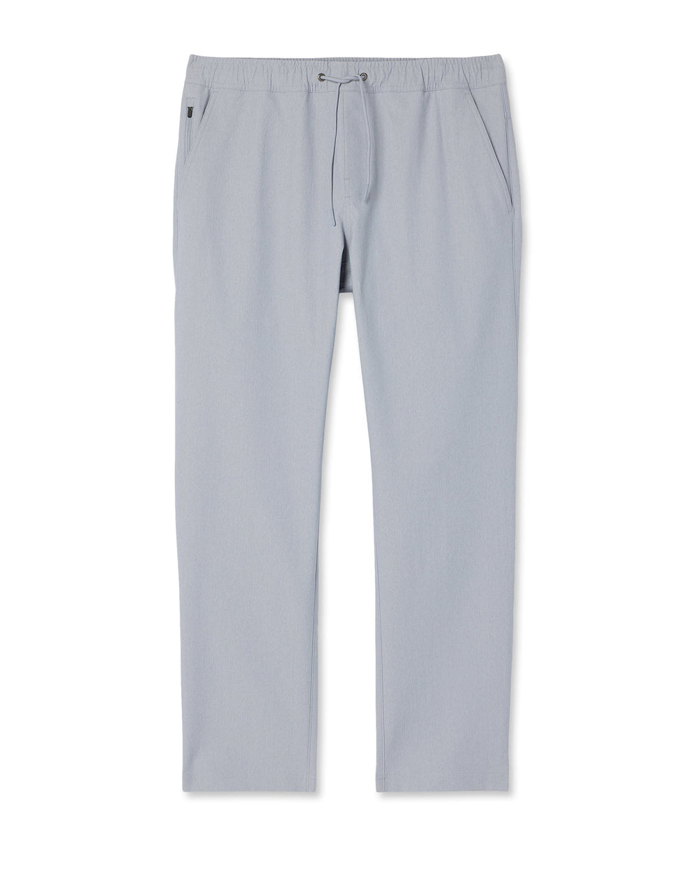 Cascade Elastic Waist Trouser Classic Fit 30" Heather Grey | Vuori Online
