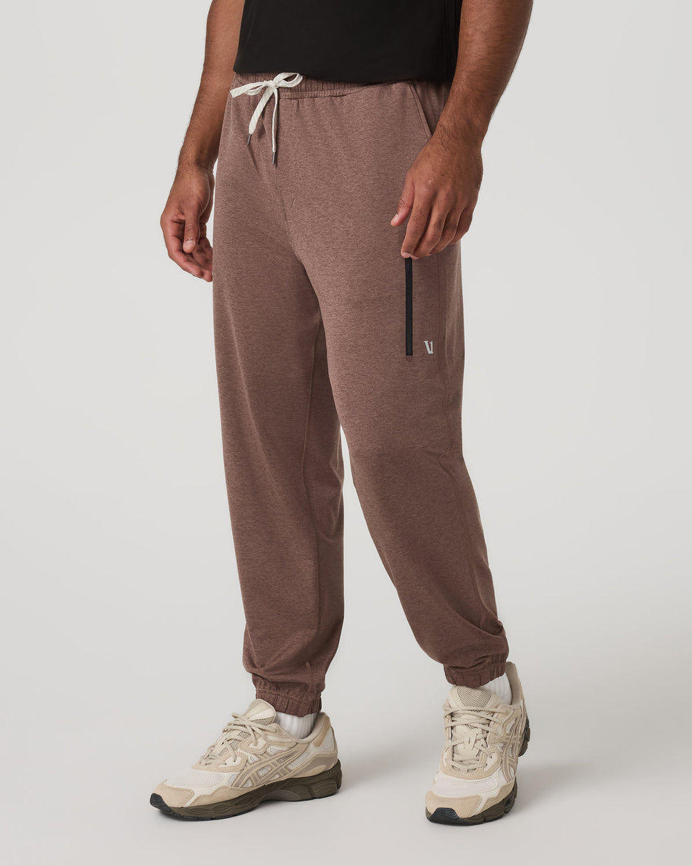 Sunday Performance Sweatpant Men's Sable Heather Pant | Vuori Outlet