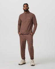 Sunday Performance Sweatpant Men's Sable Heather Pant | Vuori Outlet