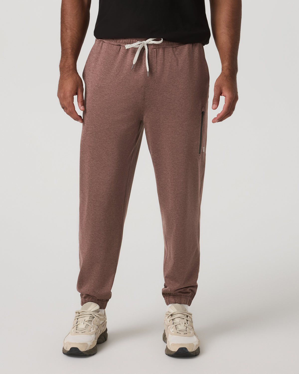 Sunday Performance Sweatpant Men's Sable Heather Pant | Vuori Outlet