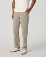 Meta Elastic Waist Pant Classic Fit 32" Men's Truffle Pants | Vuori Clothing