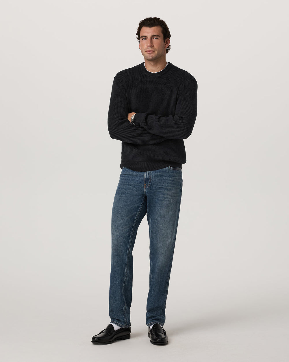 Vuori Vintage Jean Classic Fit 32" Medium Wash Denim | Vuori Discount