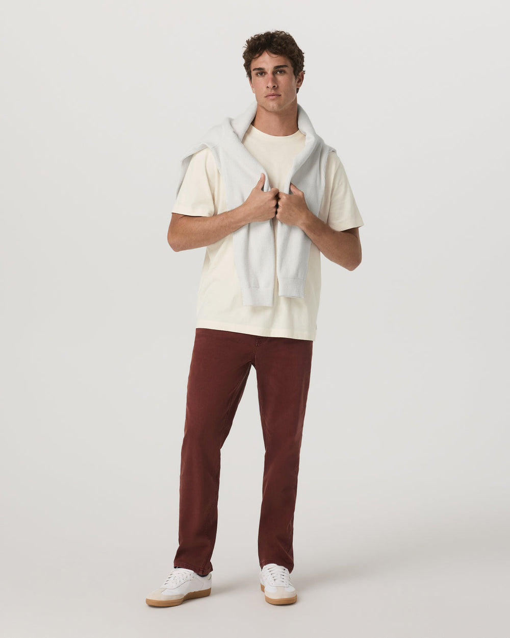 Benton Stretch Twill Pant Classic Fit 30" Burnt Sienna | Vuori On sale