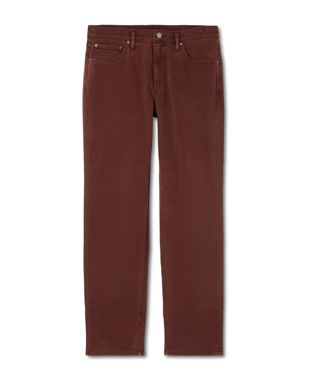 Benton Stretch Twill Pant Classic Fit 30" Burnt Sienna | Vuori On sale