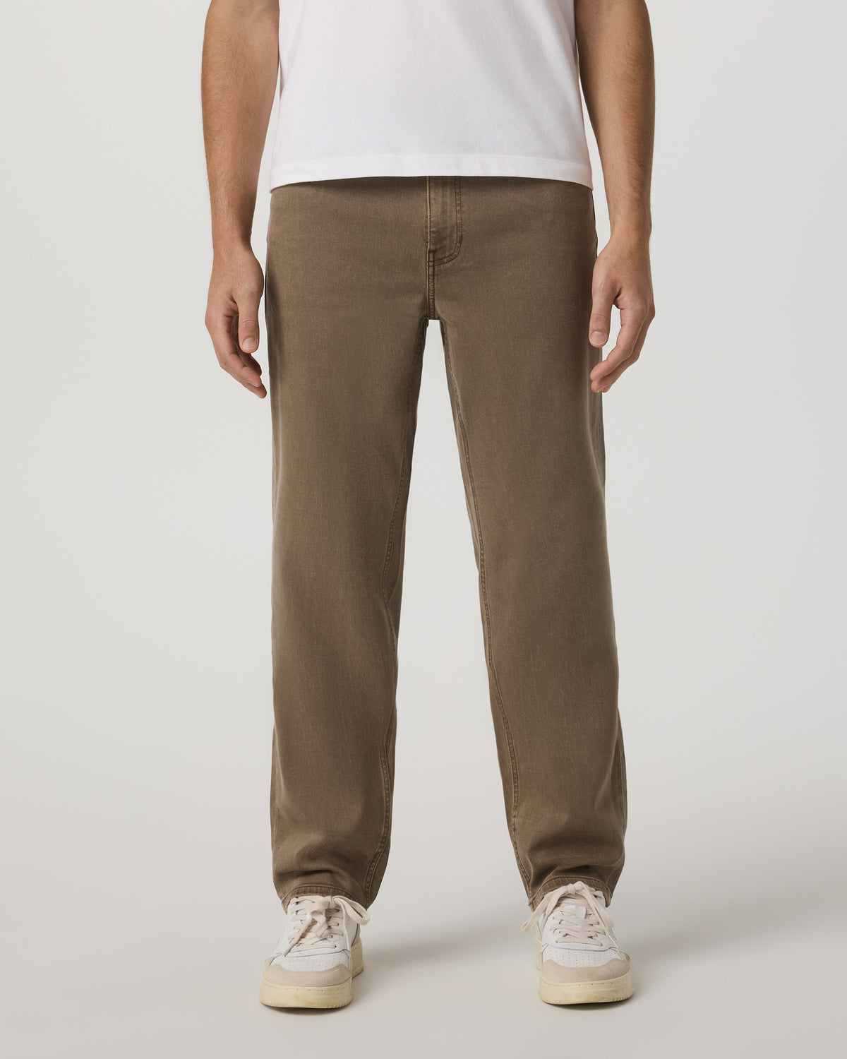 Men's Benton Stretch Twill Pant Classic Fit 30" Peppercorn | Vuori For sale