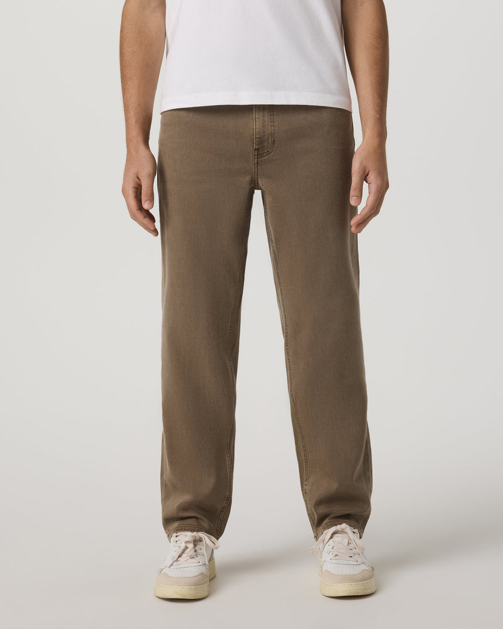 Men's Benton Stretch Twill Pant Classic Fit 30" Peppercorn | Vuori For sale