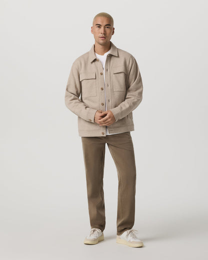 Men's Benton Stretch Twill Pant Classic Fit 30" Peppercorn | Vuori For sale