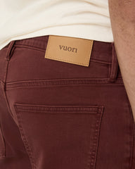 Benton Stretch Twill Pant Classic Fit 32" Burnt Sienna | Vuori Outlet