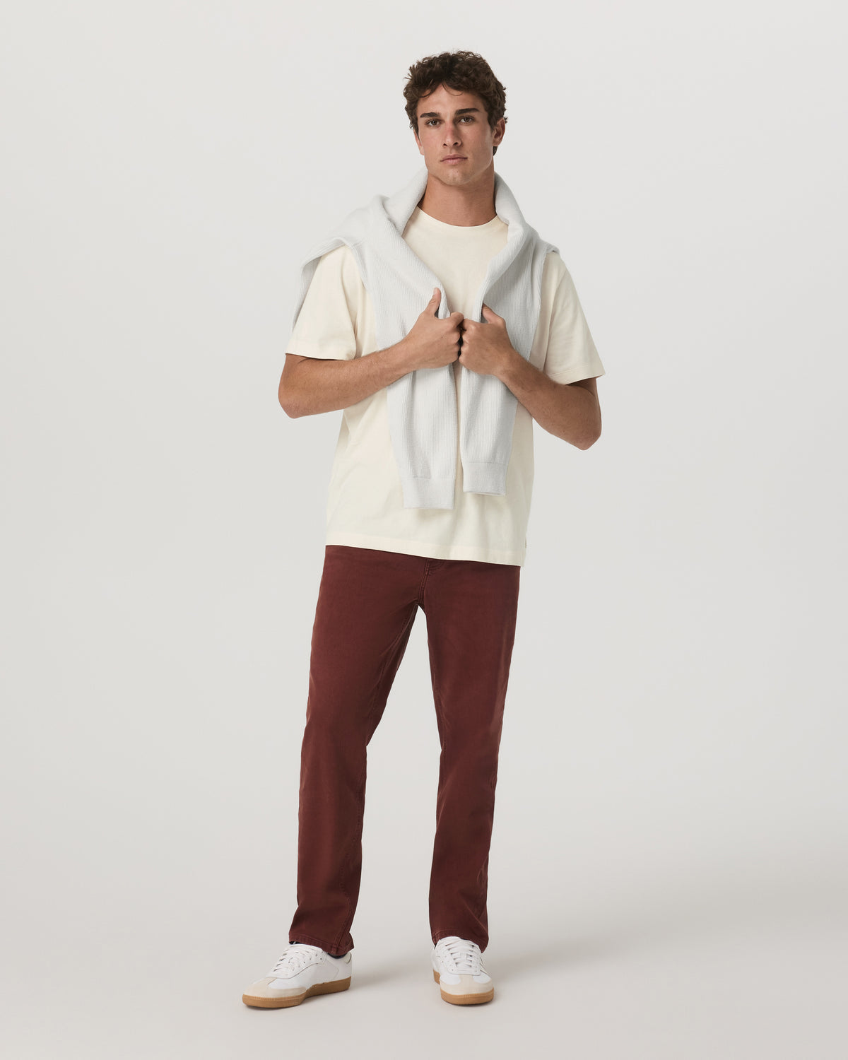 Benton Stretch Twill Pant Classic Fit 32" Burnt Sienna | Vuori Outlet
