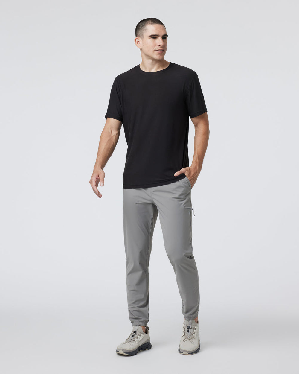 Fleet Sport Jogger Men's Shiitake Lightweight Joggers | Vuori Clothing