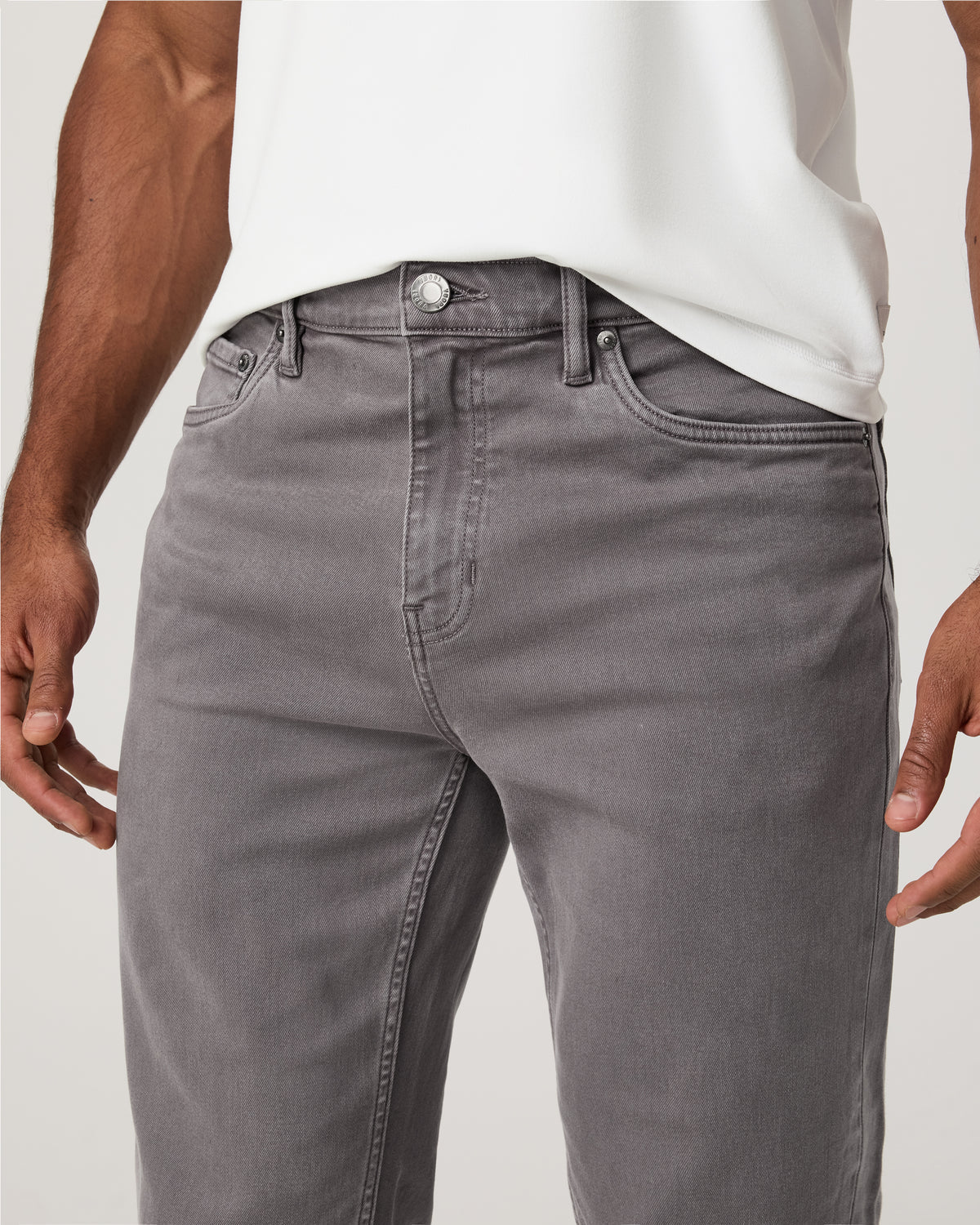 Benton Stretch Twill Pant Athletic Slim Fit 32" Cavern Grey | Vuori Discount
