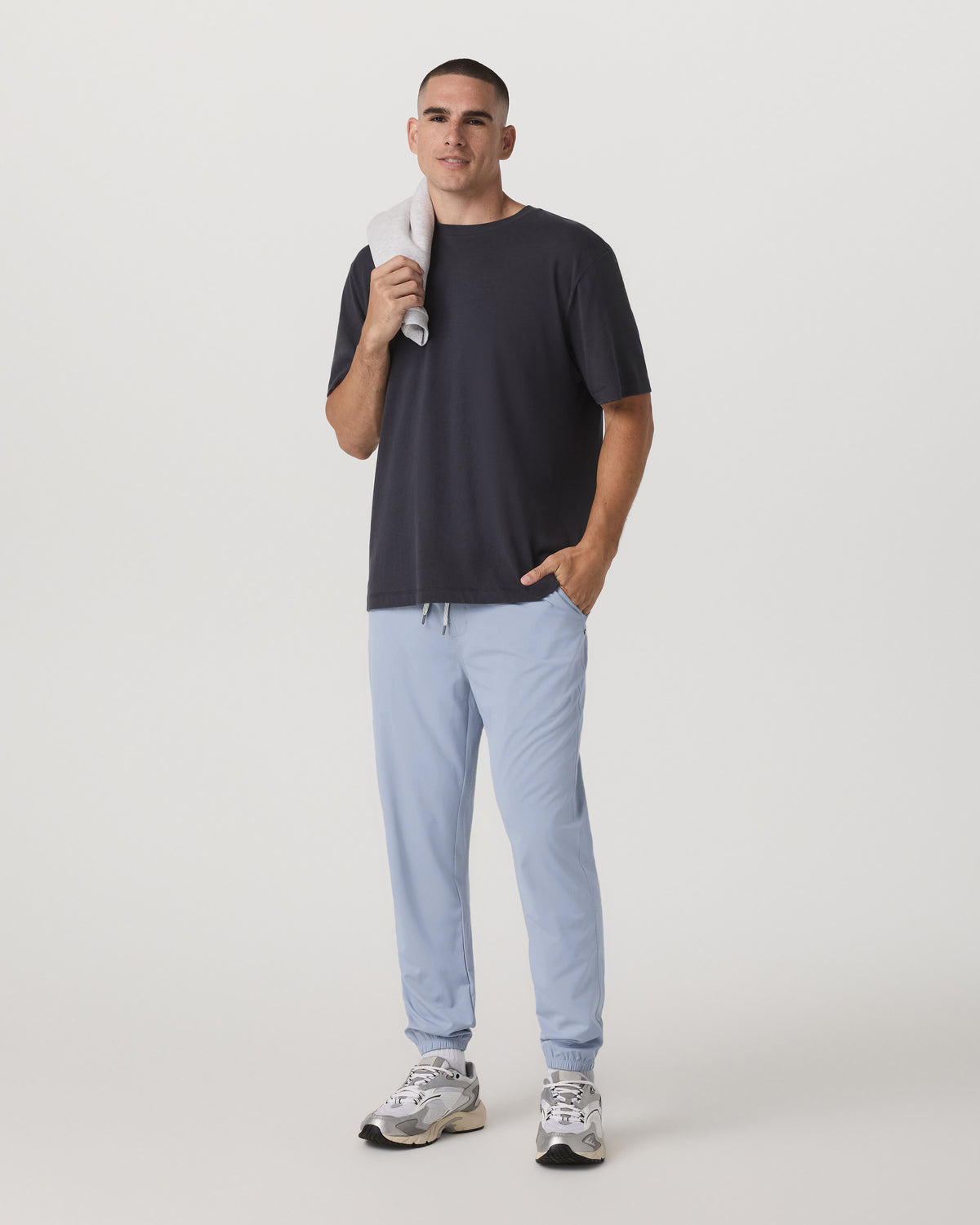 Kore Jogger Lined 28" Men's Blue Dusk Joggers | Vuori Clothing