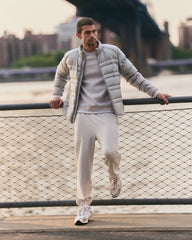 Men's Coronado Sweatpant 28" Salt Heather | Vuori Discount