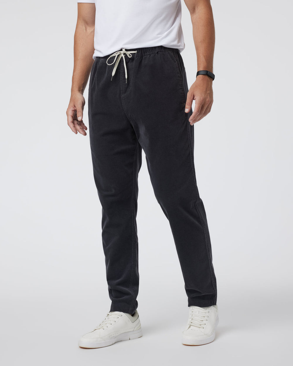 Optimist Pant Men's Charcoal Grey Corduroy Pants | Vuori For sale