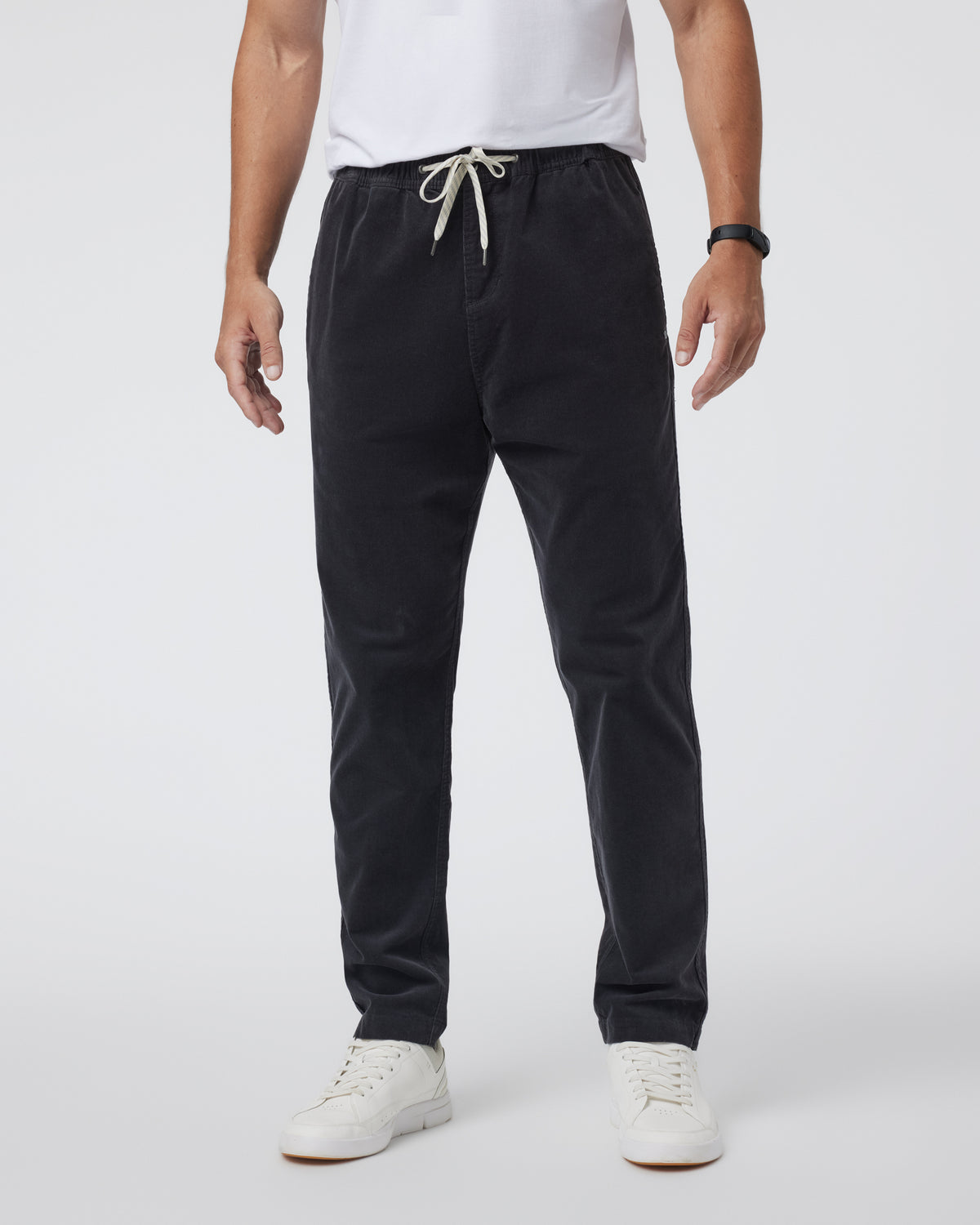 Optimist Pant Men's Charcoal Grey Corduroy Pants | Vuori For sale