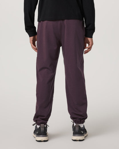 Men's Coronado Sweatpant 28" Raisin Heather | Vuori Online