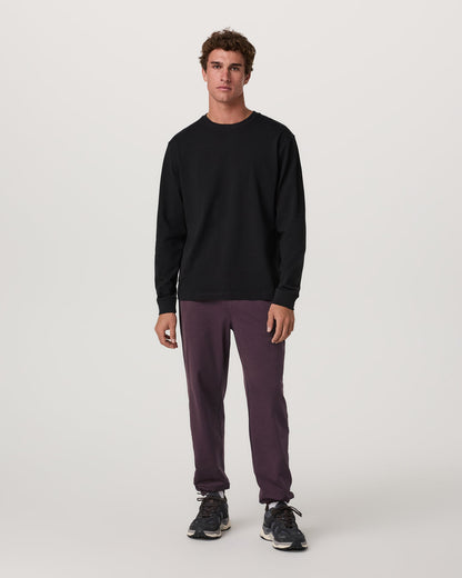 Men's Coronado Sweatpant 28" Raisin Heather | Vuori Online