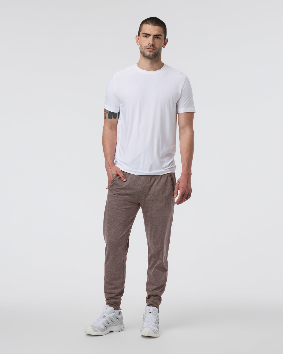 Ponto Performance Jogger Chia Heather | Vuori Clothing