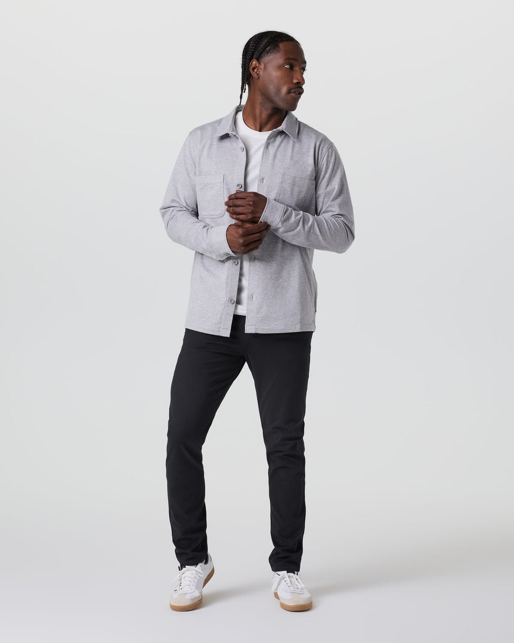 MetaTwill Pant Athletic Slim 30" Black | Vuori Sale