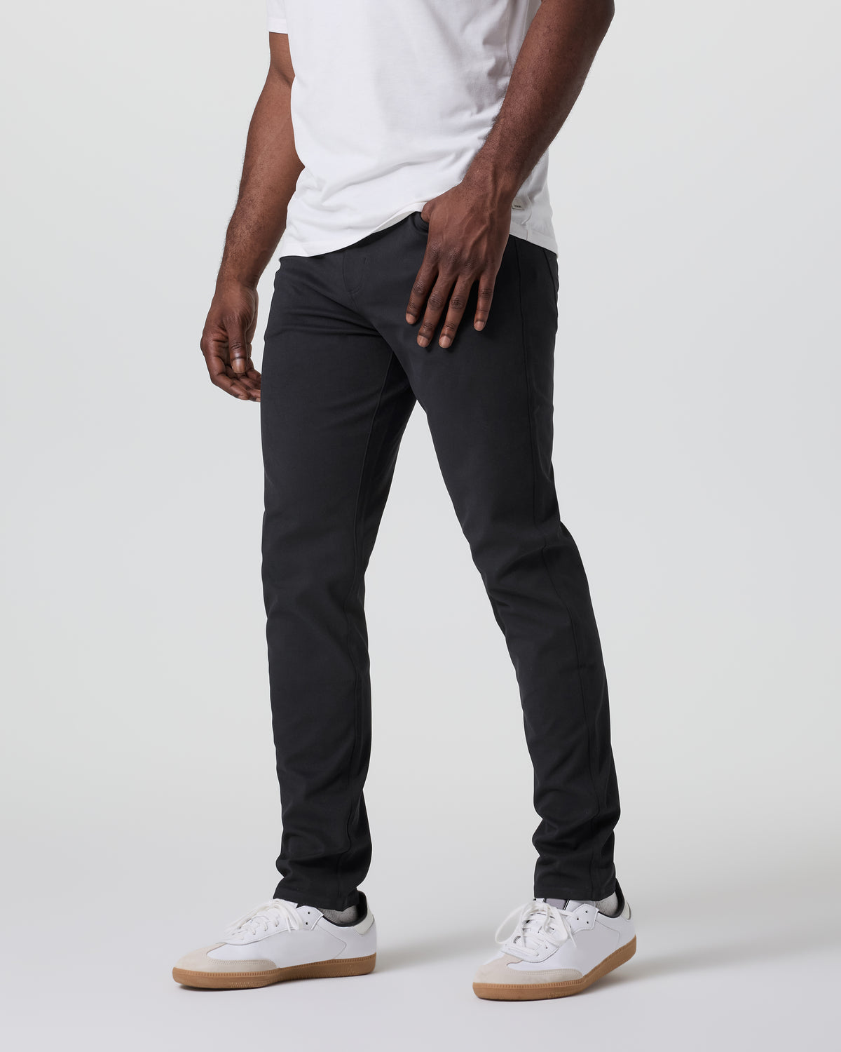 MetaTwill Pant Athletic Slim 30" Black | Vuori Sale