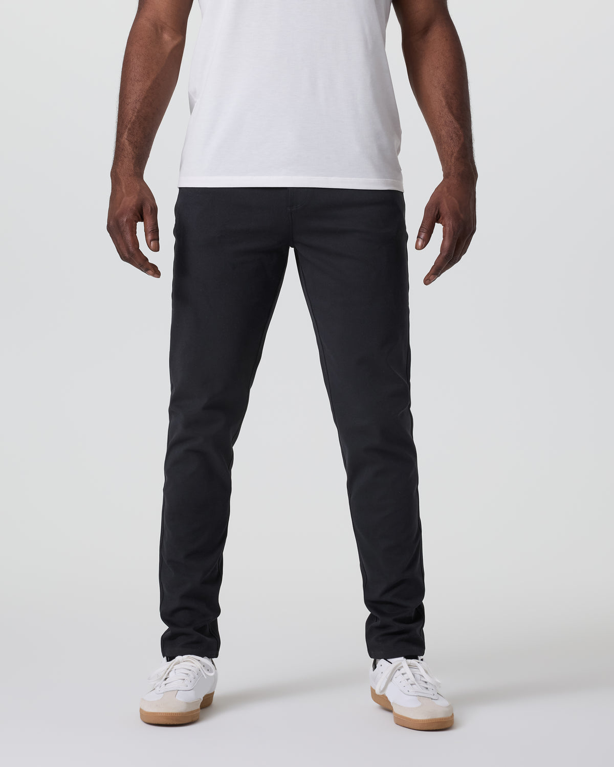 MetaTwill Pant Athletic Slim 32" Black | Vuori Online