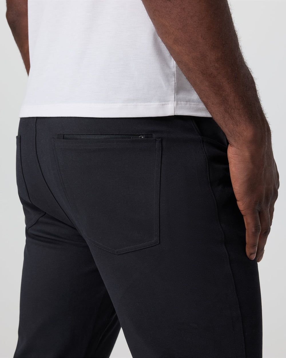 MetaTwill Pant Athletic Slim 32" Black | Vuori Online