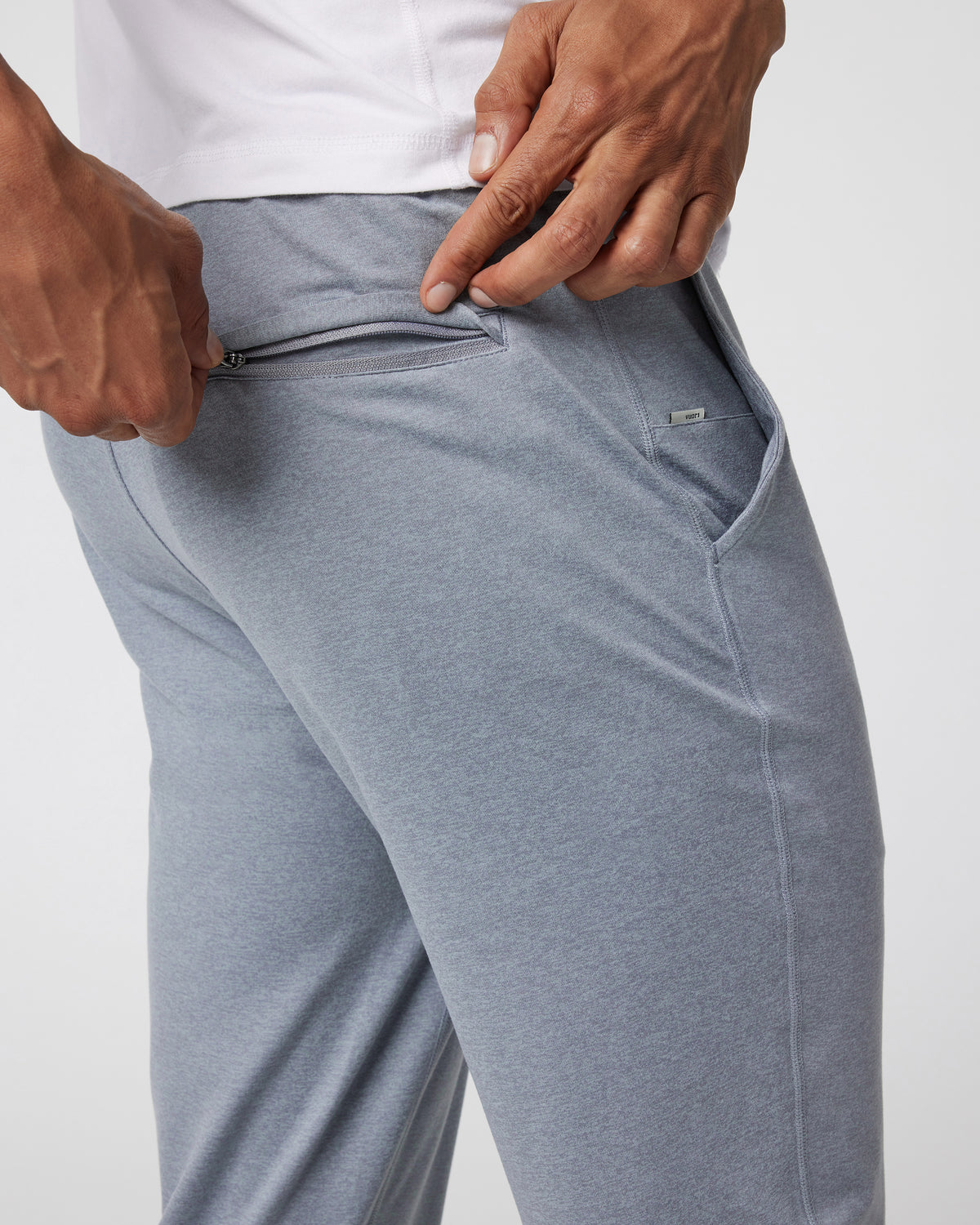 Ponto Performance Pant Steel Heather | Vuori Clothing