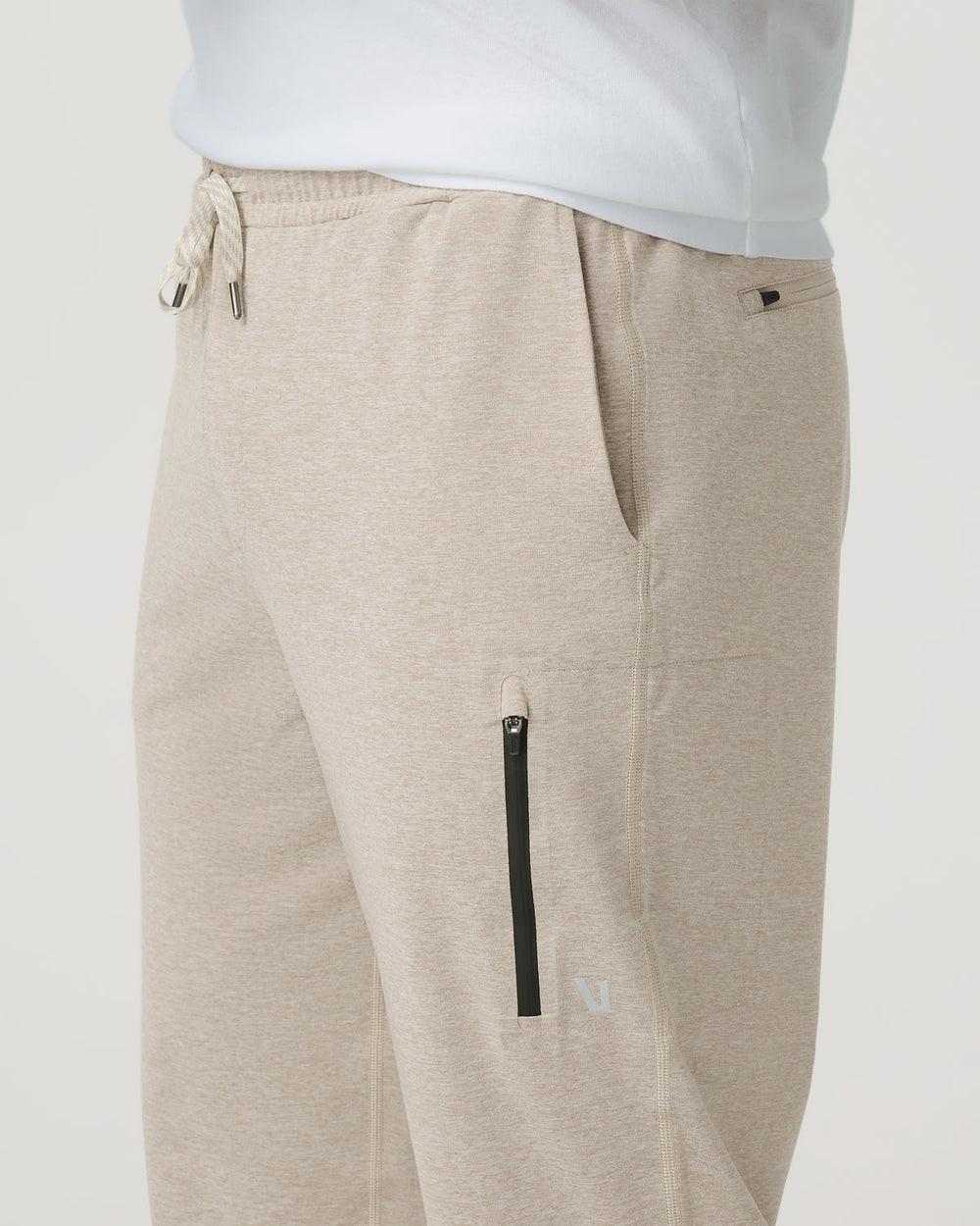 Men's Sunday Performance Sweatpant 28" Toast Heather | Vuori Clothing