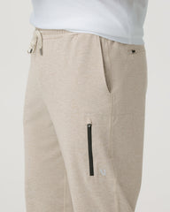 Men's Sunday Performance Sweatpant 28" Toast Heather | Vuori Clothing