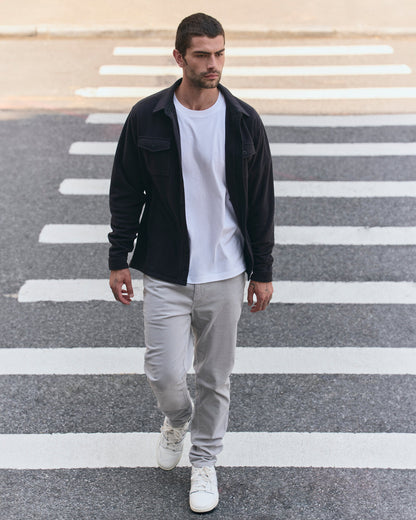 Optimist 5 Pocket Cord Pant Athletic Slim Fit Amethyst Grey | Vuori