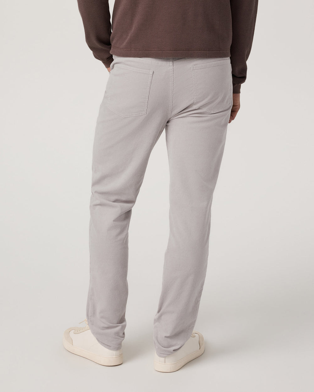Optimist 5 Pocket Cord Pant Athletic Slim Fit Amethyst Grey | Vuori