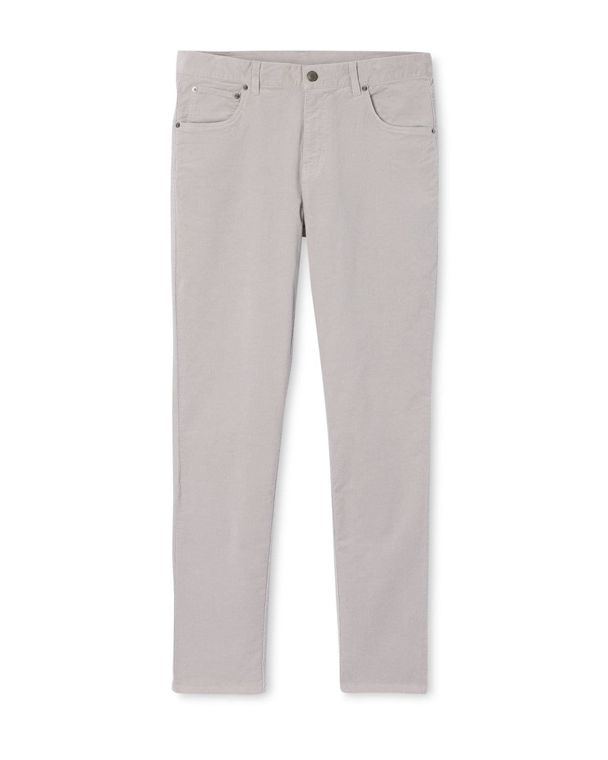 Optimist 5 Pocket Cord Pant Athletic Slim Fit Amethyst Grey | Vuori