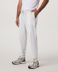 Sunday Mixed Media Jogger 28" Men's Frost Grey Joggers | Vuori On sale