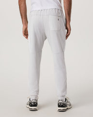 Sunday Mixed Media Jogger 28" Men's Frost Grey Joggers | Vuori On sale