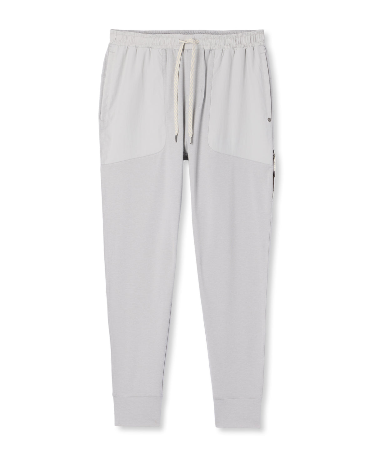 Sunday Mixed Media Jogger 28" Men's Frost Grey Joggers | Vuori On sale