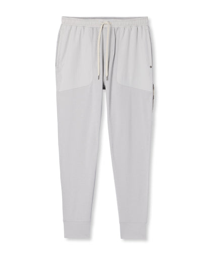 Sunday Mixed Media Jogger 28" Men's Frost Grey Joggers | Vuori On sale