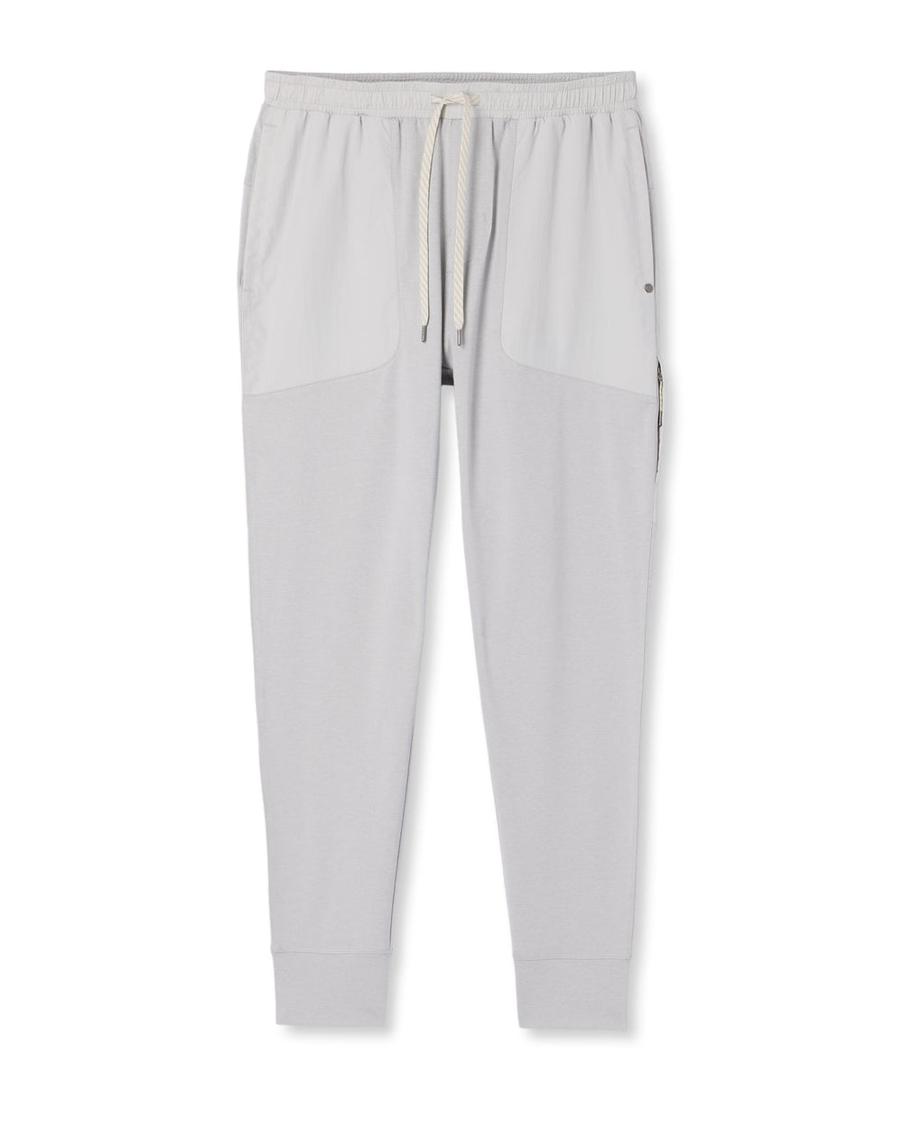 Sunday Mixed Media Jogger 28" Men's Frost Grey Joggers | Vuori On sale