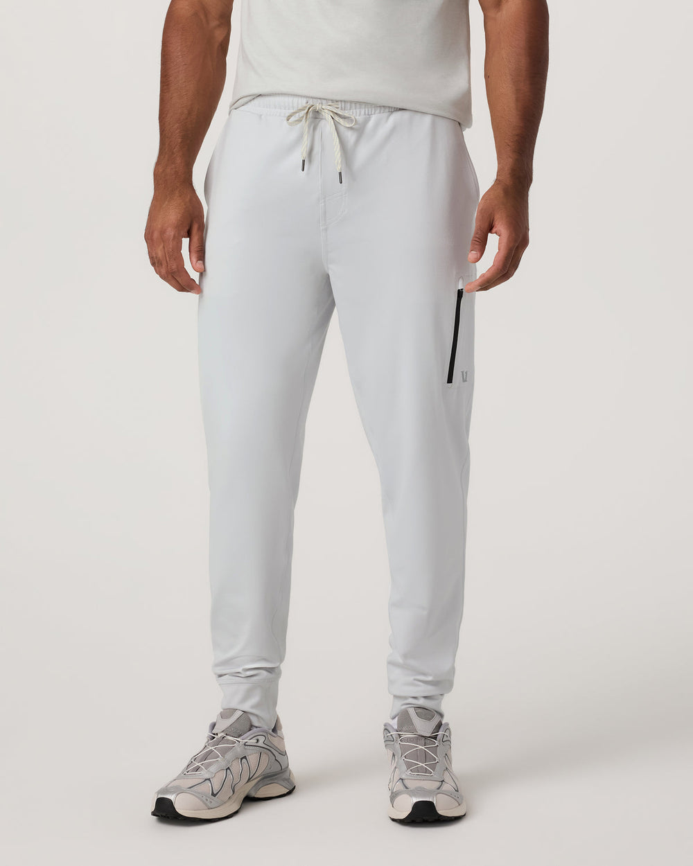 Sunday Performance Jogger 30" Men's Frost Grey Jogger | Vuori For sale