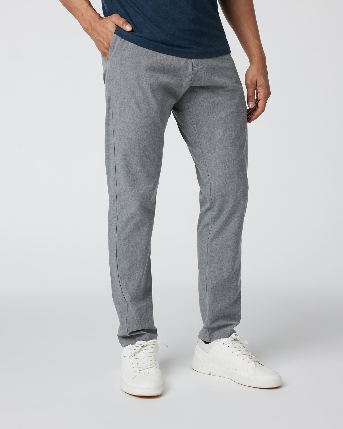 Aim Pant Concrete Grey Tailored Pants | Vuori Online