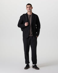 Coronado Performance Sweatpant Classic 30" Black Heather | Vuori