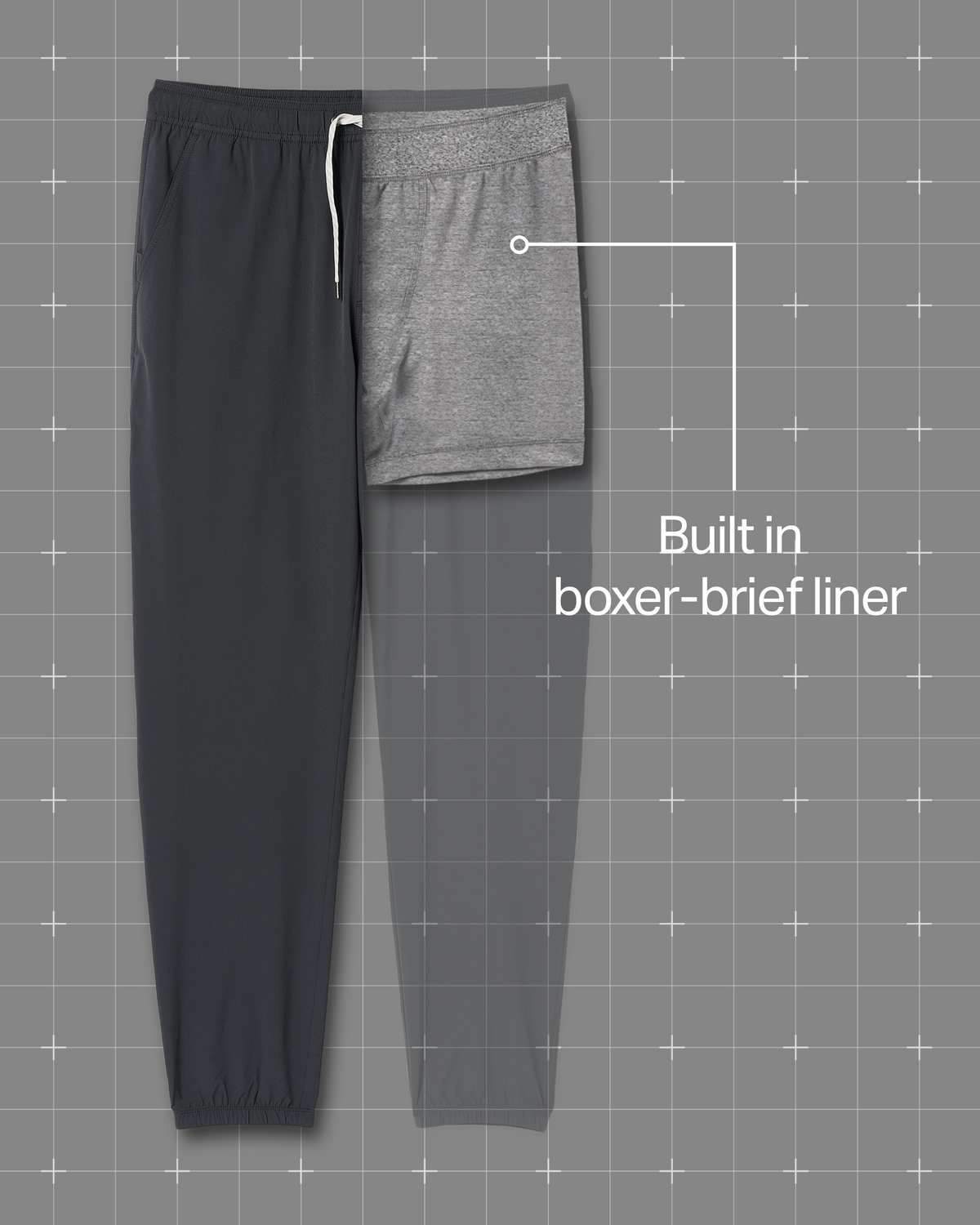 Kore Jogger Men's Dark Oregano Workout Joggers | Vuori Online