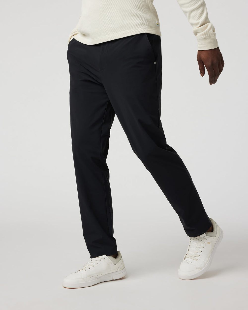 Fleet Chino Pant Athletic Slim 30" Black | Vuori For sale