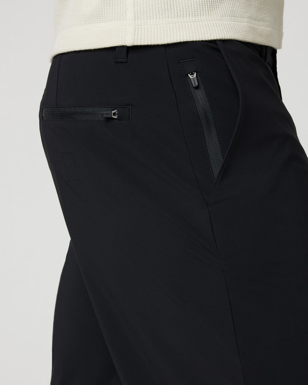 Fleet Chino Pant Athletic Slim 30" Black | Vuori For sale