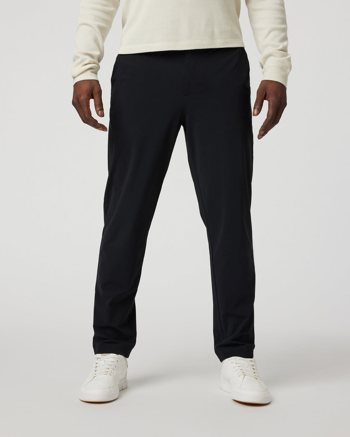 Fleet Chino Pant Athletic Slim 30" Black | Vuori For sale