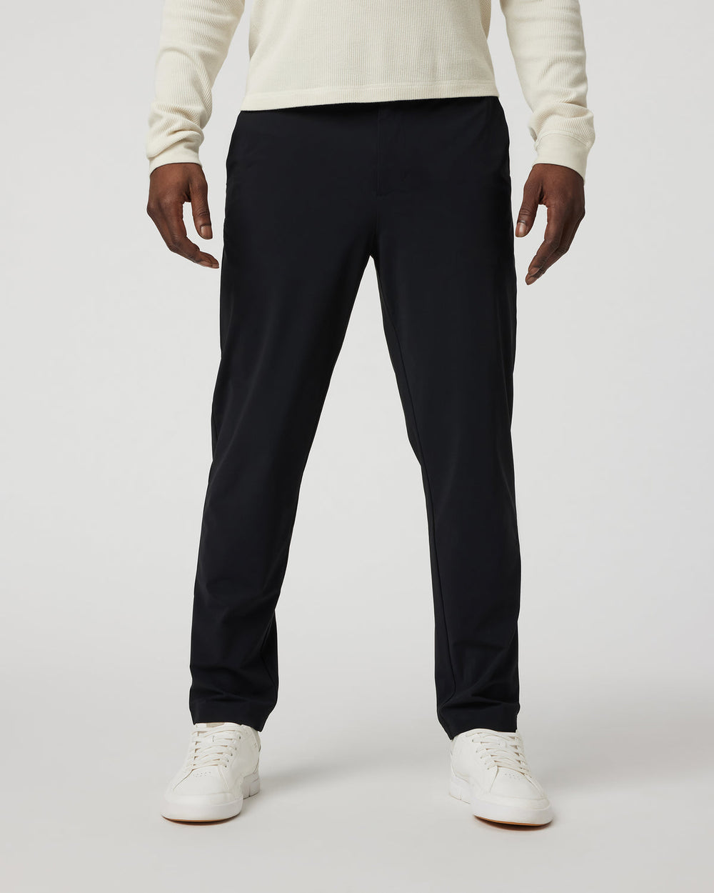 Fleet Chino Pant Athletic Slim 30" Black | Vuori For sale