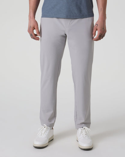 Fleet Chino Pant Athletic Slim 30" Fog | Vuori US